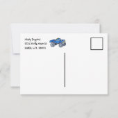 Big pickup truck サンキューカード (裏面)