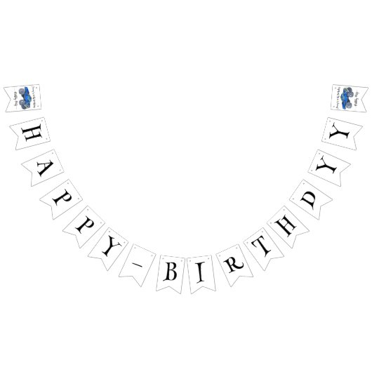 Big pickup truck バンティングフラッグ (全)