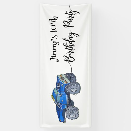 Big pickup truck 横断幕 (縦)