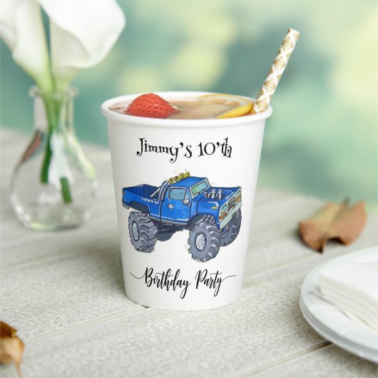 Big pickup truck 紙コップ (インサイチュ)