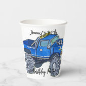 Big pickup truck 紙コップ (裏面)