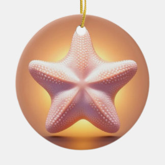 Big Pink Starfish セラミックオーナメント