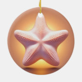 Big Pink Starfish セラミックオーナメント (裏面)
