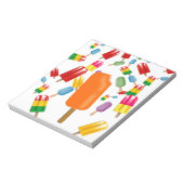 Big Popsicle Chaos by Ana Lopez ノートパッド (回転)