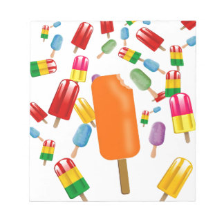 Big Popsicle Chaos by Ana Lopez ノートパッド