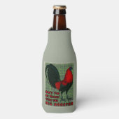 Big Red Rooster ボトルクーラー (ボトル正面)