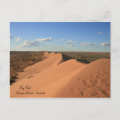 Big Red Sand Dune, Australia – はがき (正面)