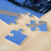 Big Rig Cargo Truck Artトラック ジグソーパズル (側面)