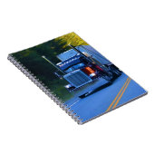 Big Rig Cargo Truck Artトラック ノートブック (右側)