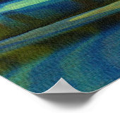 Big Rig Red FreightlinerTruckドライバーのアートポスター ポスター (角)