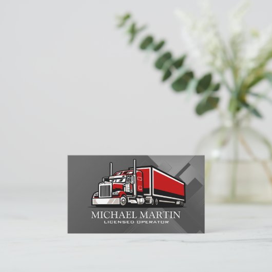 Big Rig Truck | Licensed Operator  名刺 (スタンド正面)