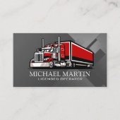 Big Rig Truck | Licensed Operator  名刺 (正面)