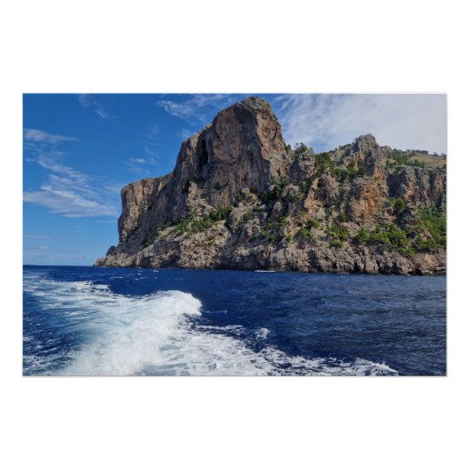 Big rock in the sea ポスター (正面)