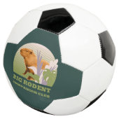 Big Rodent Companion Club Capybara サッカーボール (3/4)