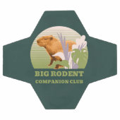 Big Rodent Companion Club Capybara サッカーボール (フラット)