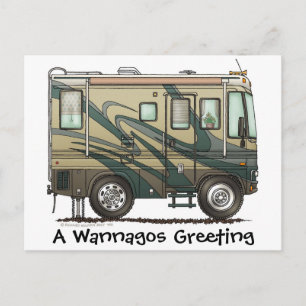 Big RV Camperポストカード ポストカード