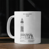 Big Sable Point Lighthouse - Michigan - BD コーヒーマグカップ