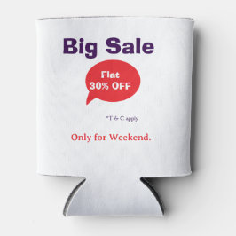 Big sale discount offer weekend company shop T&C 缶クーラー
