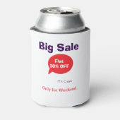 Big sale discount offer weekend company shop T&C 缶クーラー (缶裏面)