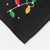 Big Sis Santa Hat New Big Sister Announcement Xmas フリースブランケット (角)