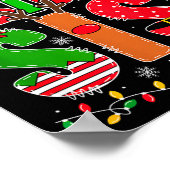 Big Sis Santa Hat New Big Sister Announcement Xmas ポスター (角)