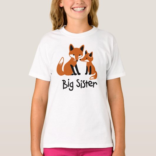 Big Sister -キツネモダンファミリー発表Tシャツ Tシャツ (正面)