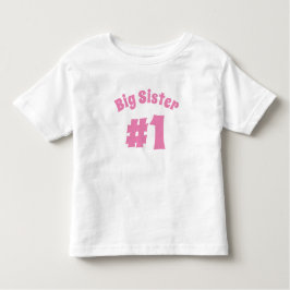 Big Sister #1カスタマイズ トドラーTシャツ