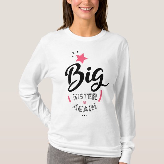 Big sister again tシャツ (正面)