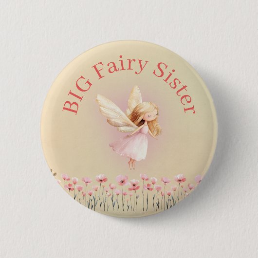 Big Sister Birthday Fairy 缶バッジ (正面)