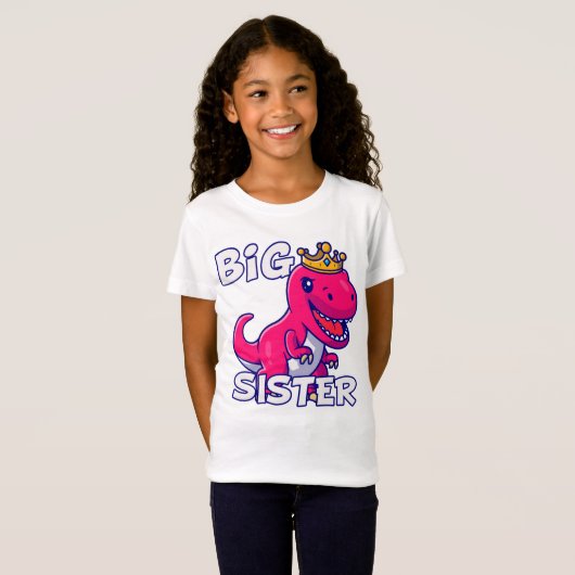 Big Sister Dinosaur Tシャツ (正面フル)