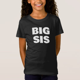 Big Sister Family Photoshoot Bold Lettered Tri-Bl Tシャツ
