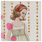Big Sister Little Sister Fabric ファブリック (クローズアップ)