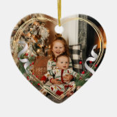 Big Sister Little Sister Sibling Love Photo  セラミックオーナメント (正面)