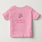 Big Sister Secret; Große Schwester Geheimnis トドラーTシャツ (裏面)