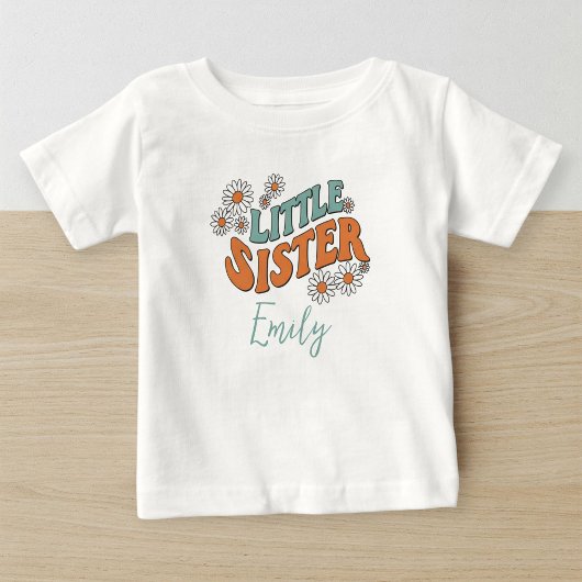 Big Sister T-Shirt, Big Sister Top ベビーTシャツ