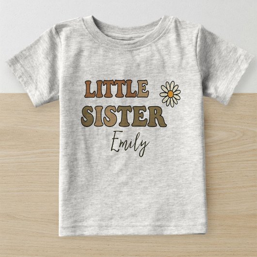 Big Sister T-Shirt, Big Sister Top ベビーTシャツ