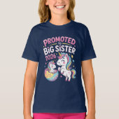 Big Sister Upgrade 2026 – Magical Unicorn Edition  Tシャツ (正面)