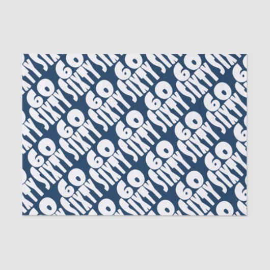 BIG SIXFTY （ホワイト） 薄葉紙 (正面)