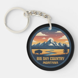 Big Sky Country Montana キーホルダー