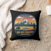 Big Sky Country Montana クッション (ブランケット)