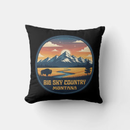 Big Sky Country Montana クッション