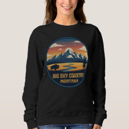 Big Sky Country Montana スウェットシャツ