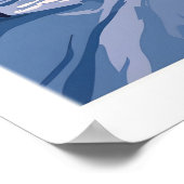 Big Sky Montana Poster - Ski Print 1 ポスター (角)