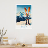 Big Sky Poster Montana 1 ポスター (キッチン)