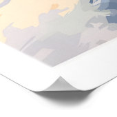 Big Sky Wall Art Poster - Ski Print 1 ポスター (角)