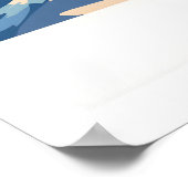 Big Sky Wall Art Print 1 ポスター (角)