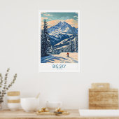 Big Sky Wall Art Print 1 ポスター (キッチン)