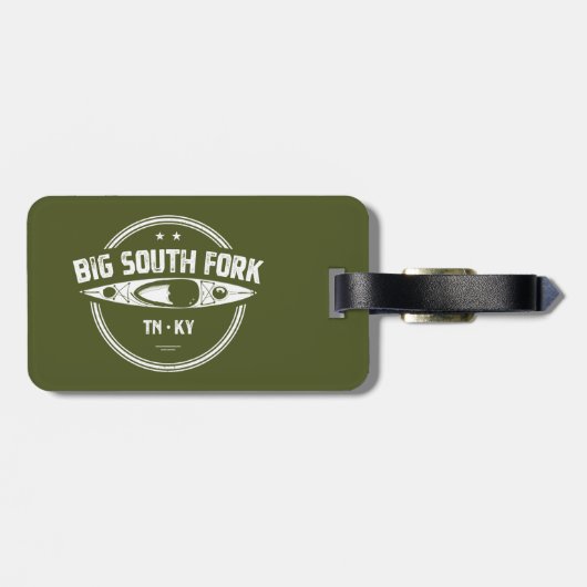 Big South Fork National River Kayak ラゲッジタグ (裏面横)