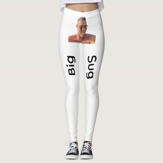 Big Sug Text Leggings レギンス (正面)