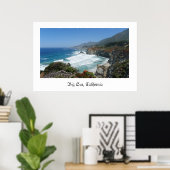 Big Sur, California ポスター (ホームオフィス)